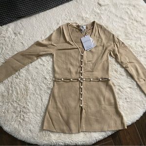 &Other Stories Button Up Pearl Cardigan NEW WITH TAG